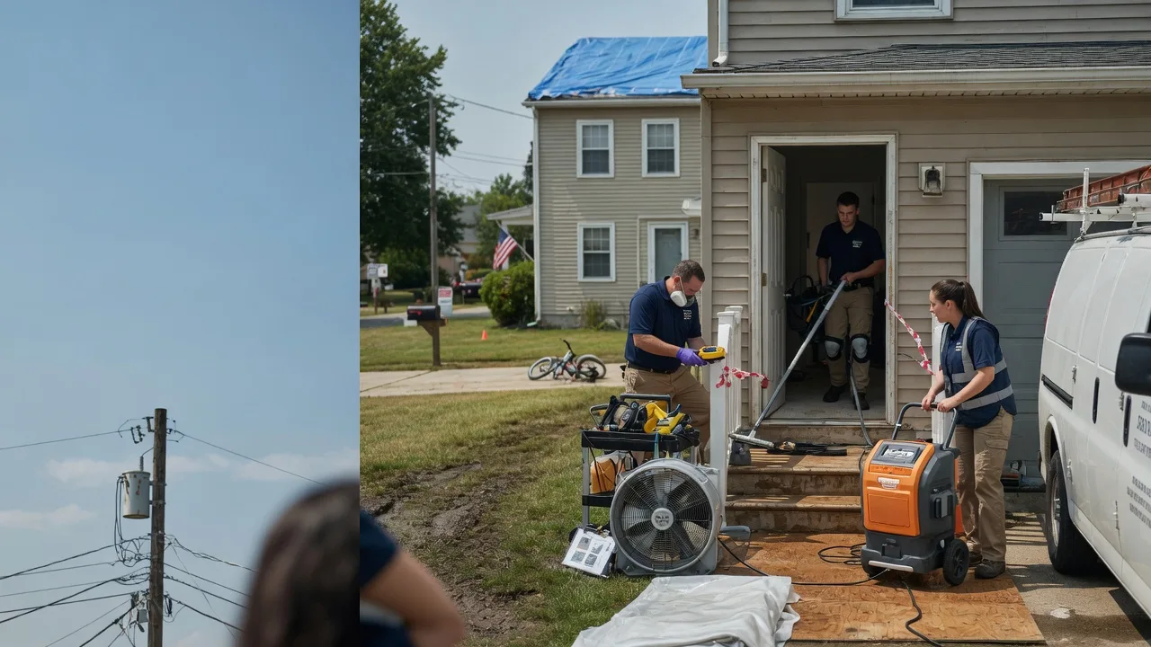 Water Damage Repair in Tresckow, PA near me